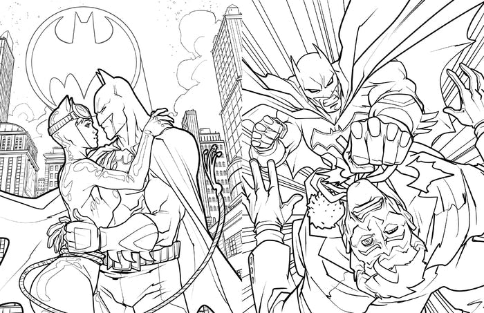 Batman: The Official Coloring Book