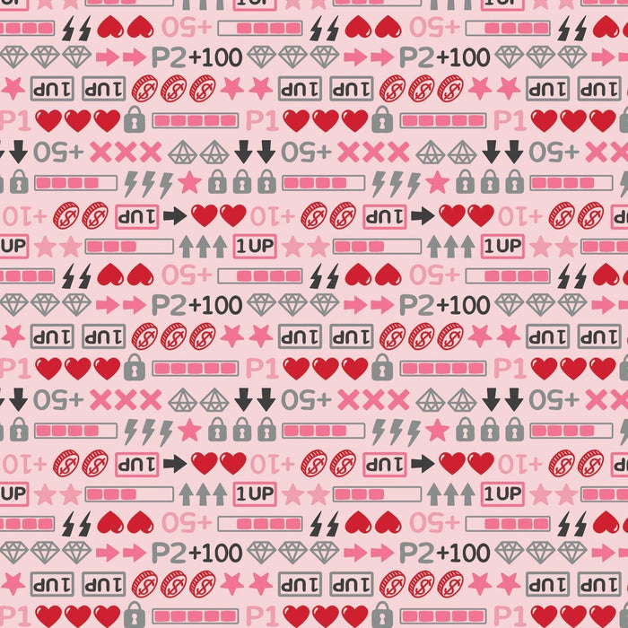 Be My Player 2 Icons Fabric, Camelot