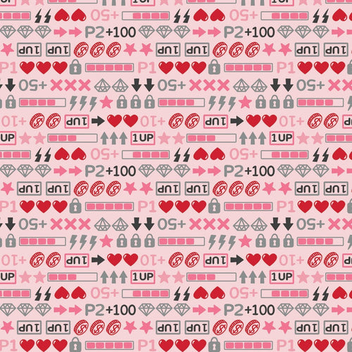 Be My Player 2 Icons Fabric, Camelot