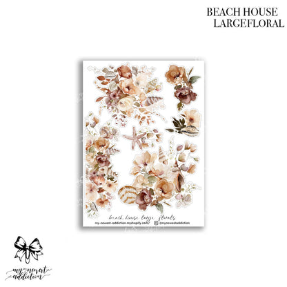 Large Florals - Premium Matte // NOT FOILED