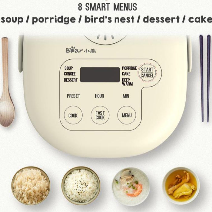 Bear Rice Cooker Digital Multi Function 2.0L (DFB-B20A1) - PowerPacSG