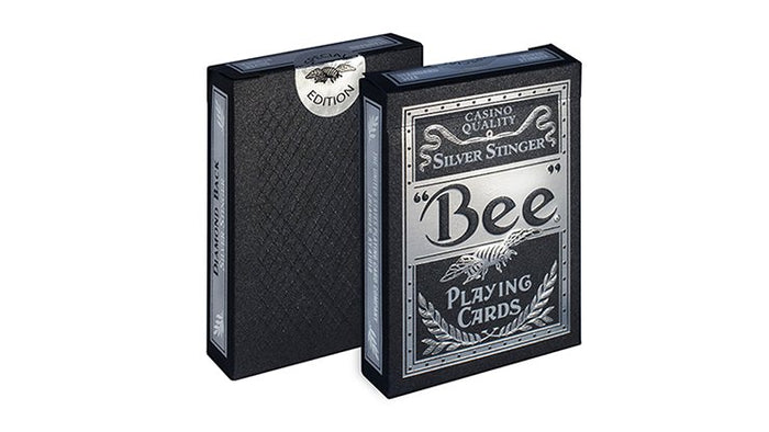 Bee Silver Stinger Playing Cards by US Playing Card Co.
