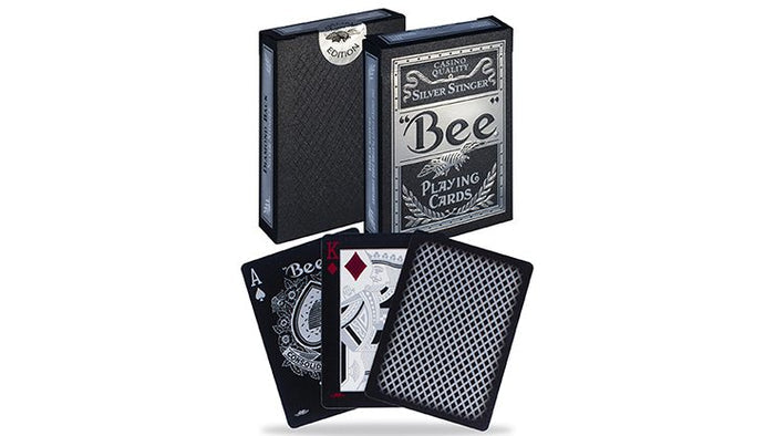 Bee Silver Stinger Playing Cards by US Playing Card Co.