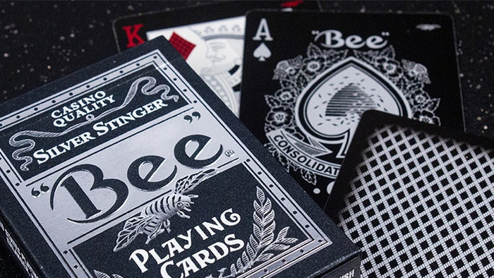 Bee Silver Stinger Playing Cards by US Playing Card Co.