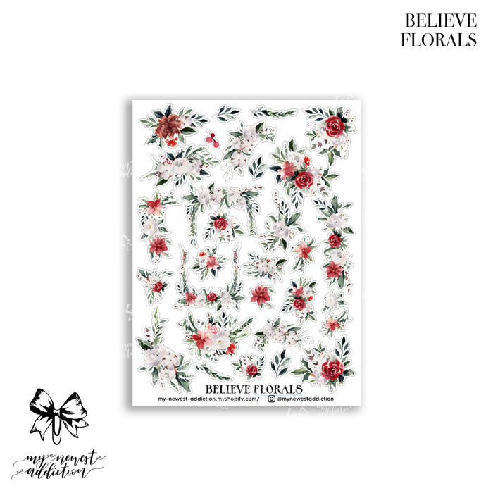 Floral-  Premium Matte // NOT FOILED