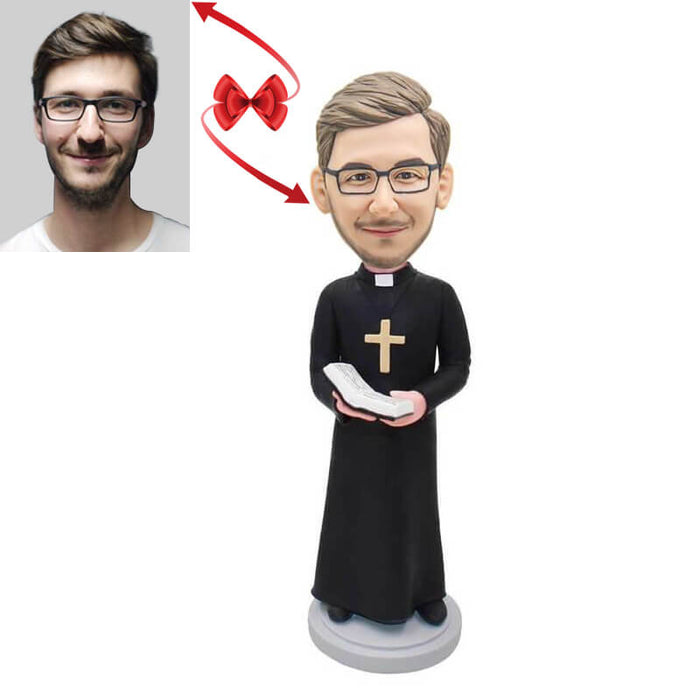 Best Birthday Gift For Priest Custom Bobblehead