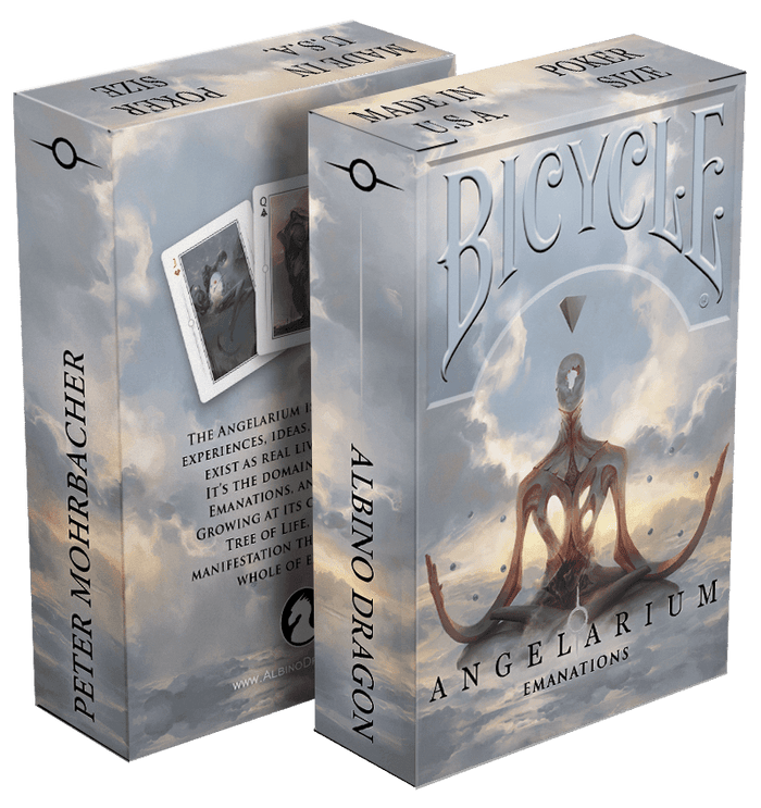 Bicycle Angelarium Emanations Playing Cards by US Playing Card Co.