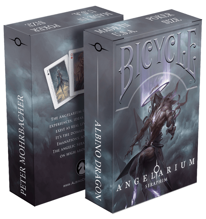 Bicycle Angelarium Seraphim Playing Cards by US Playing Card Co.