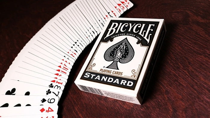Bicycle Black Rider Back Playing Cards by US Playing Card Co.