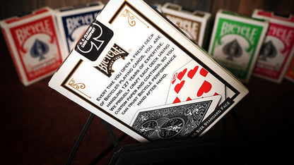 Bicycle Black Rider Back Playing Cards by US Playing Card Co.
