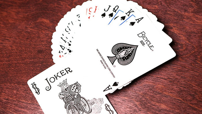 Bicycle Black Rider Back Playing Cards by US Playing Card Co.