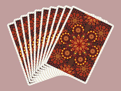 Bicycle Elemental Fire Playing Cards by Collectable Playing Cards
