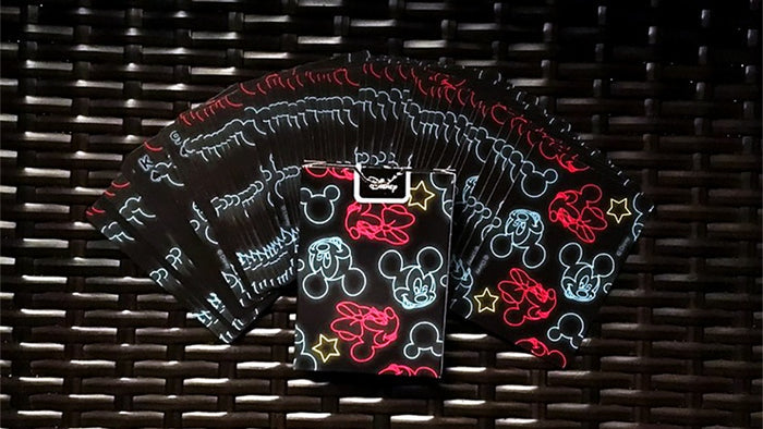 Bicycle Mickey Mouse Neon Playing Cards by US Playing Card Co.