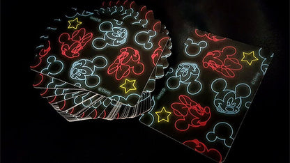Bicycle Mickey Mouse Neon Playing Cards by US Playing Card Co.