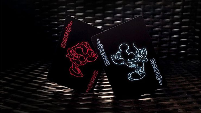 Bicycle Mickey Mouse Neon Playing Cards by US Playing Card Co.