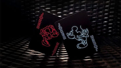 Bicycle Mickey Mouse Neon Playing Cards by US Playing Card Co.