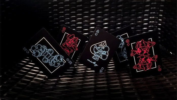 Bicycle Mickey Mouse Neon Playing Cards by US Playing Card Co.