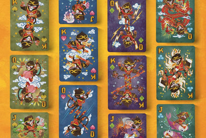 Bicycle Monkey King Playing Cards by Riffle Shuffle Playing Card Company