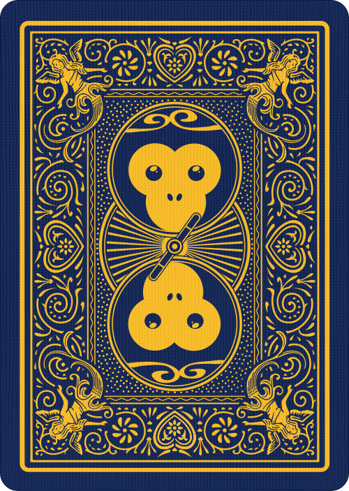 Bicycle Monkey King Playing Cards by Riffle Shuffle Playing Card Company