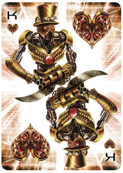 Bicycle Robotics Playing Cards by Collectable Playing Cards