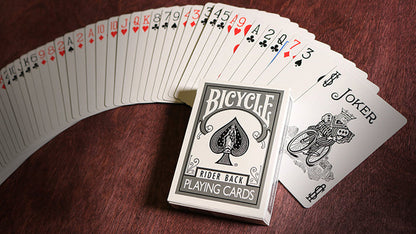Bicycle Silver Rider Back Playing Cards Playing Cards by US Playing Card Co.