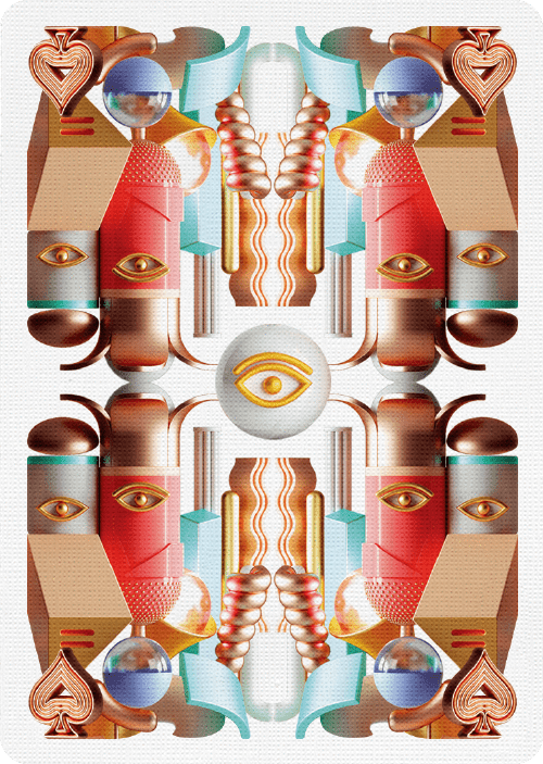 Bicycle Surrealism Playing Cards by Riffle Shuffle Playing Card Company