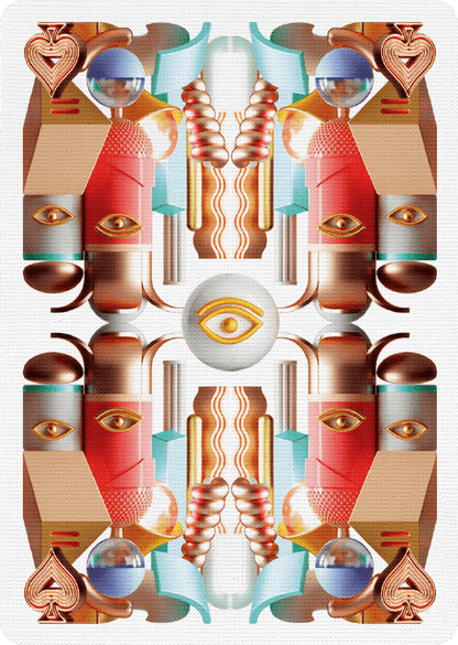 Bicycle Surrealism Playing Cards by Riffle Shuffle Playing Card Company