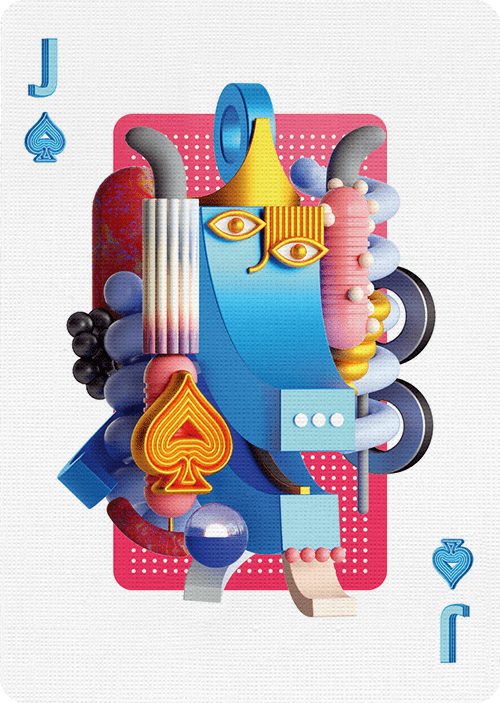 Bicycle Surrealism Playing Cards by Riffle Shuffle Playing Card Company