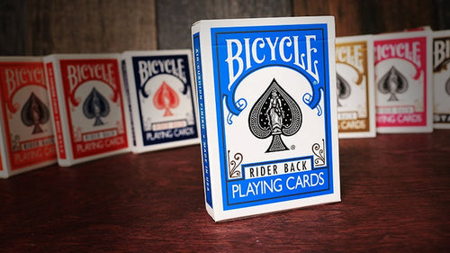 Bicycle Turquoise Rider Back Playing Cards by US Playing Card Co.