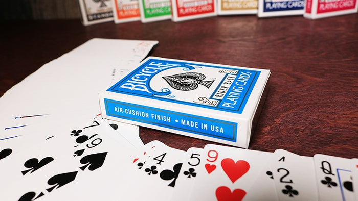 Bicycle Turquoise Rider Back Playing Cards by US Playing Card Co.