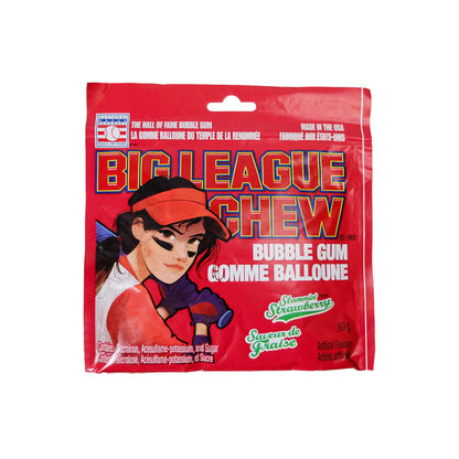 Big League Chew strawberry - 1 unit