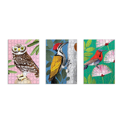 Birdtopia Jigsaw Puzzle Set 100 Piece Puzzles Diana Beltran Herrera