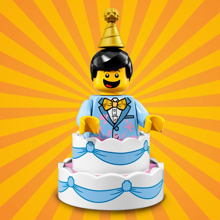 Birthday Cake Guy – Series 18 Lego Minifigure