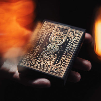 Bitcoin (Black) Playing Cards by Patrick Kun