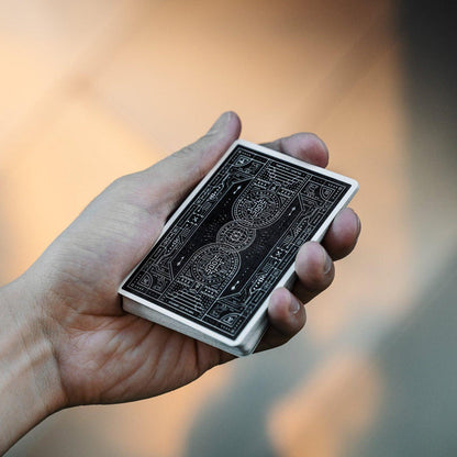 Bitcoin (Black) Playing Cards by Patrick Kun