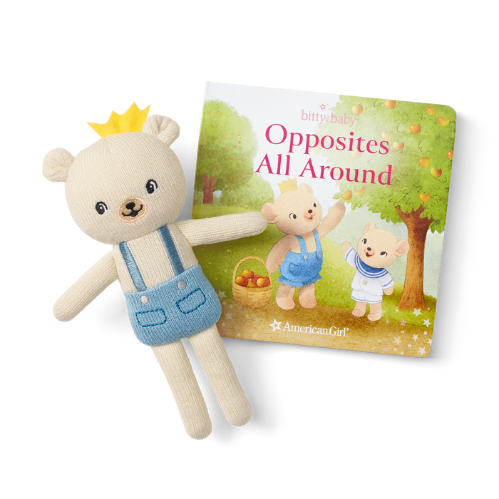 Bitty’s™ Bear Friend & Opposites All Around Board Book