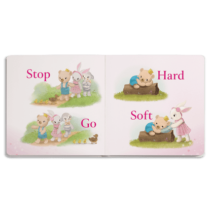 Bitty’s™ Bear Friend & Opposites All Around Board Book