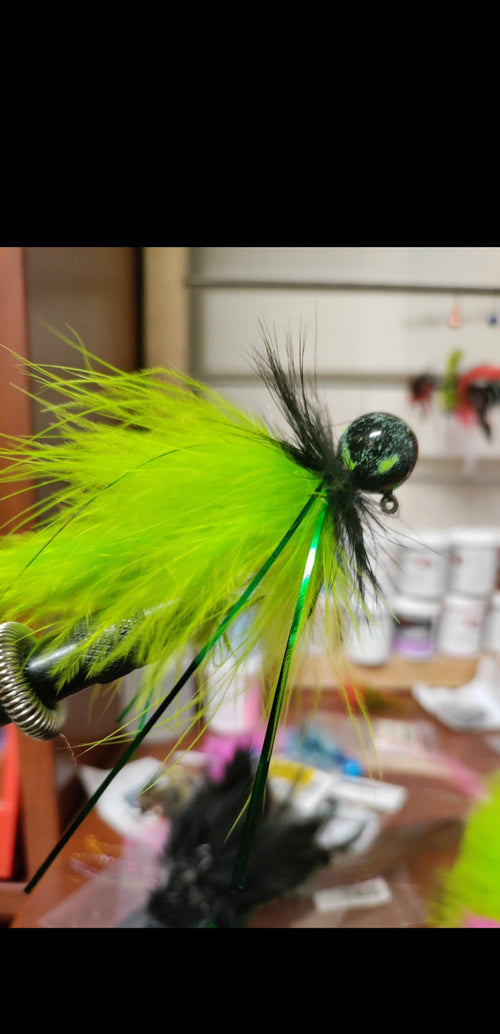Black / Chartreuse