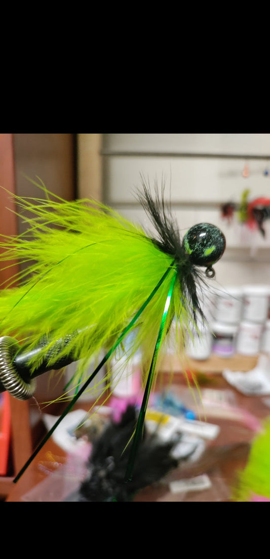 Black / Chartreuse