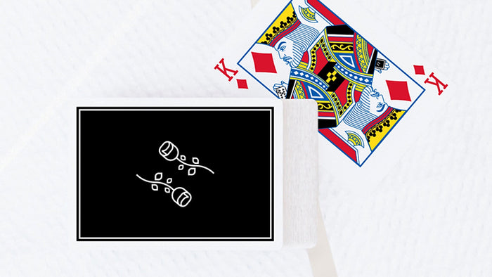 Black Roses Casino Playing Cards Playing Cards by Daniel Schneider