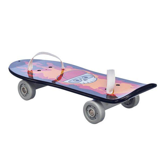 Black Skull and Flames Skateboard - Build-A-Bear Workshop Australia