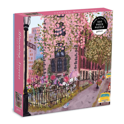 Blooming Streets 500 Piece Puzzle 500 Piece Puzzles Galison
