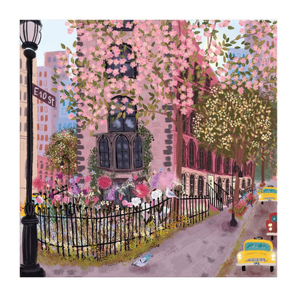 Blooming Streets 500 Piece Jigsaw Puzzle 500 Piece Puzzles Galison
