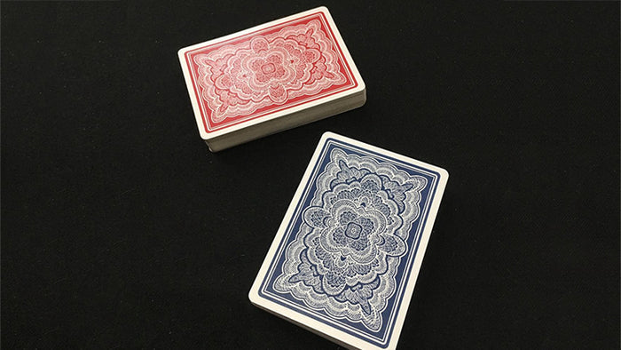 Blue Ribbon (Red) Playing Cards by US Playing Card Co.