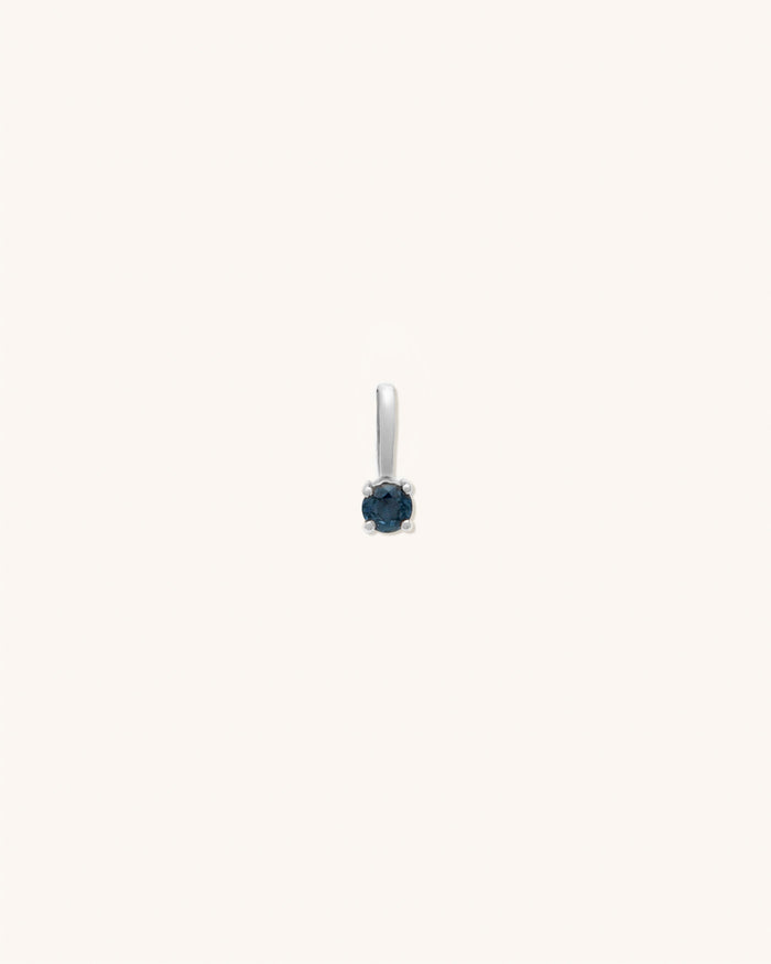Blue Sapphire Birthstone Charm