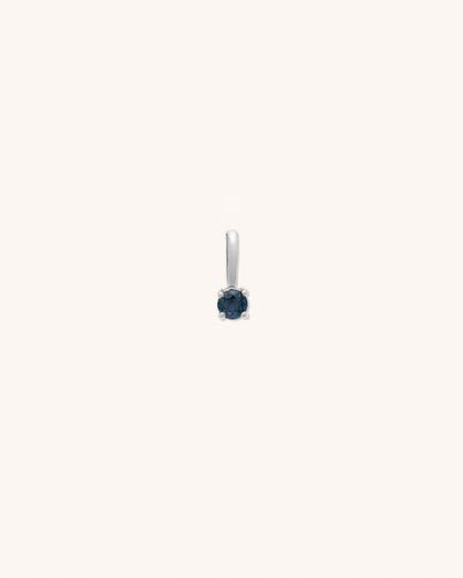 Blue Sapphire Birthstone Charm