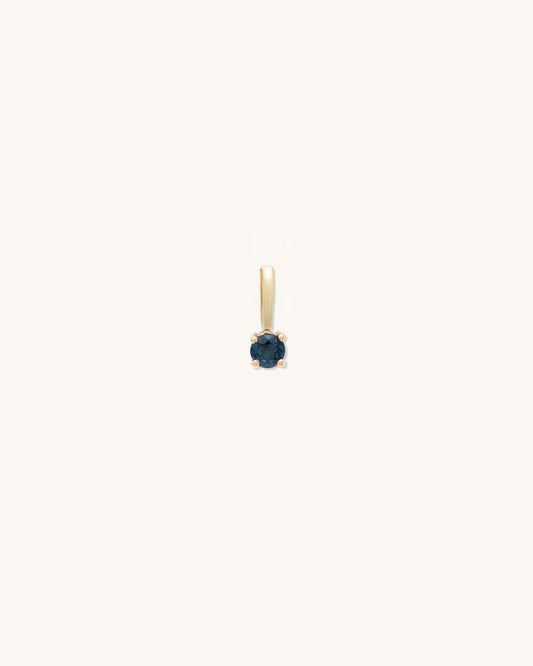Blue Sapphire Birthstone Charm