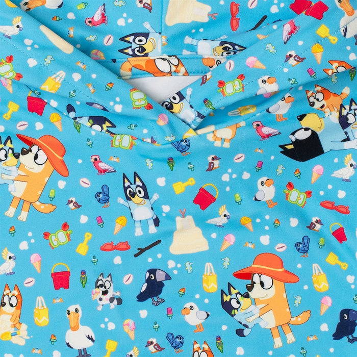 RSVLTS Bluey Preschooler Performance Hoodie Bluey "Beach Day" – Preschooler Performance Hoodie