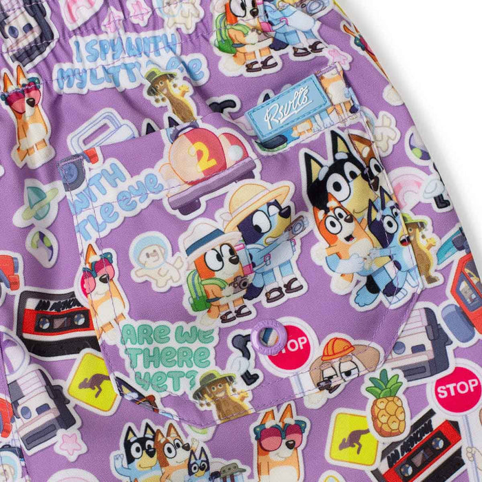 RSVLTS RSVLTS Bluey Series 2 "Road Trip" _ Preschooler Hybrid Shorts
