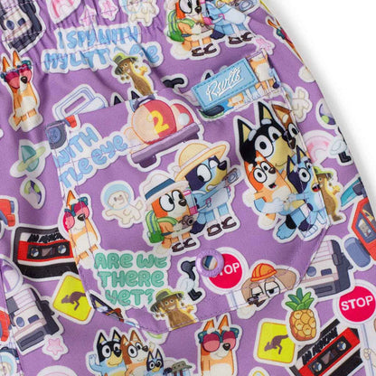 RSVLTS RSVLTS Bluey Series 2 "Road Trip" _ Preschooler Hybrid Shorts